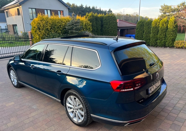 Volkswagen Passat cena 92500 przebieg: 65000, rok produkcji 2020 z Ciężkowice małe 781